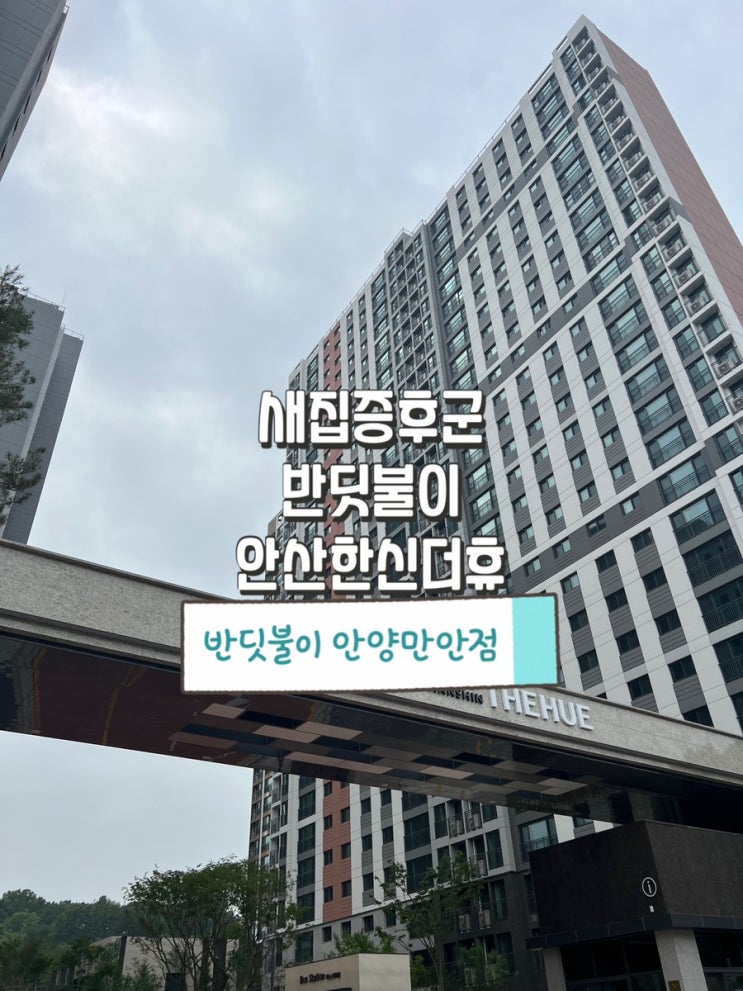  안산 새집증후군 선부동한신더휴 반딧불이 안양만안점 원인 제거 완료