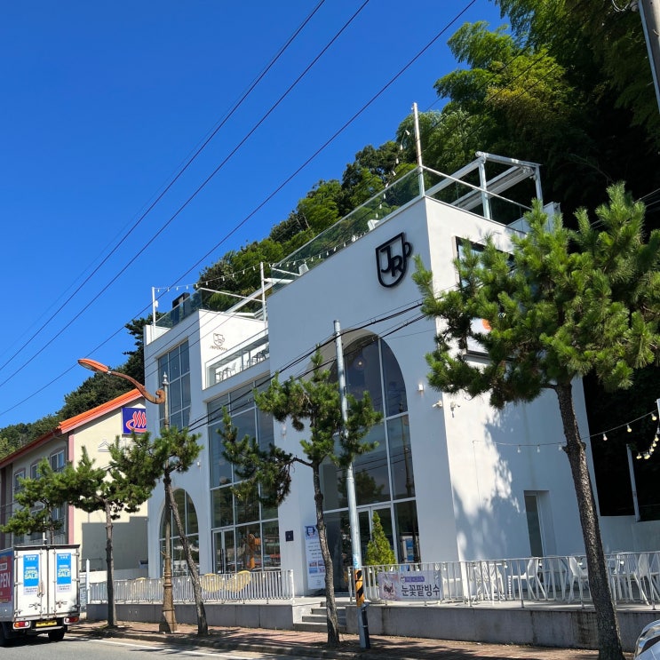  거제도 애견동반카페 지세포로와 빙수 맛집 인정
