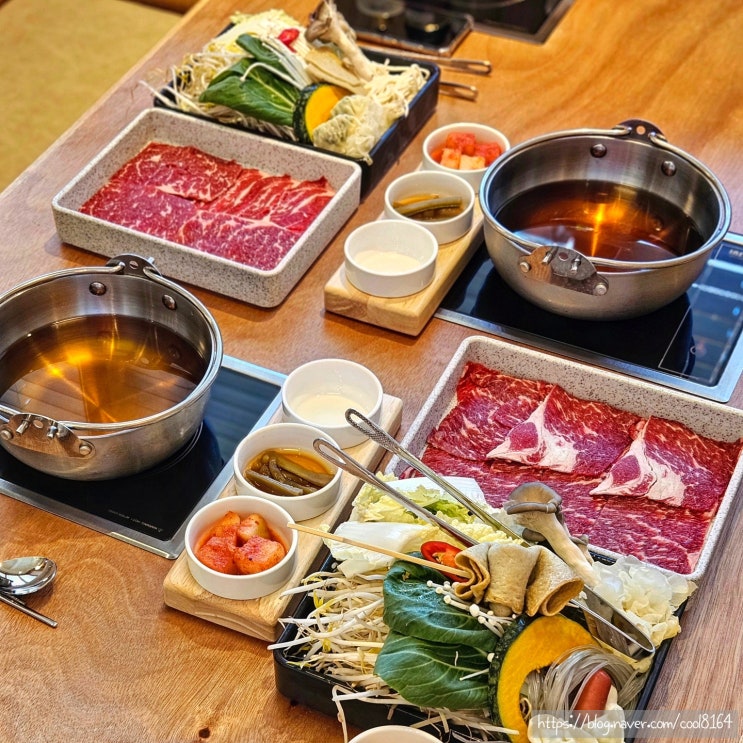  포항 양덕동 맛집, 가족외식 추천 1인 샤브샤브 혼밥 맛집, 솔밭샤브 포항양덕점