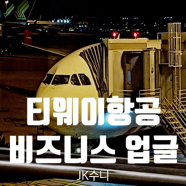  TW172. 티웨이멤버십 싱가포르 비즈니스 업그레이드 방법 TIP