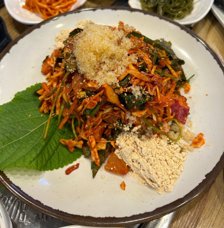  망원 횟집 산이네회무침 친구들 모임 2차
