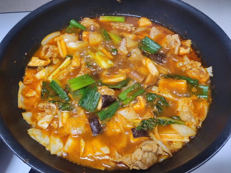  [레시피] 요알못 물닭갈비 레시피 따라하기