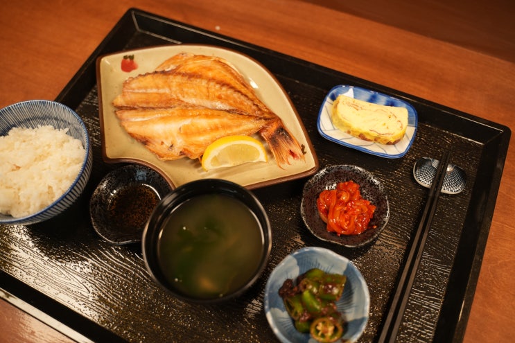  속초맛집 히모노야, 속초관광수산시장 근처 일본식 생선구이 진짜 맛있게 잘하는 곳