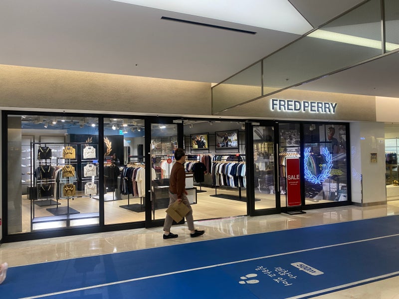 삼성역 코엑스 스타필드 프레드페리 매장 방문 후기 + 트윈 팁 프레드페리 셔츠 착용