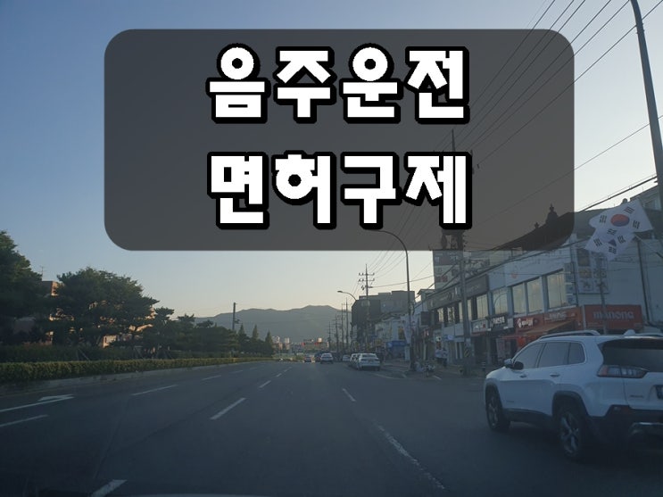  보은 괴산 단양 음주운전 행정사 면허 구제 전문