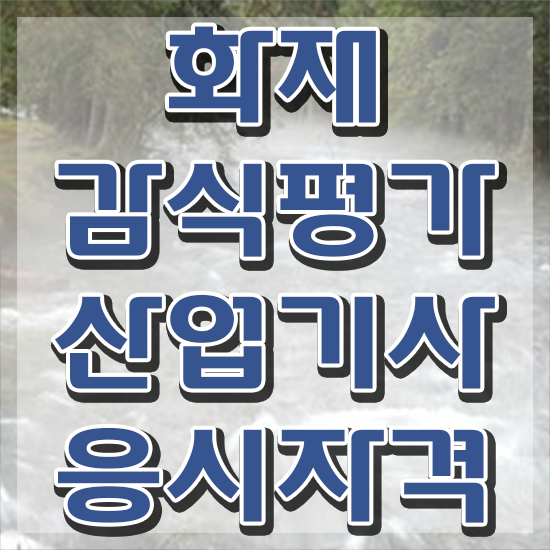  화재감식평가기사 전공 화재감식평가기사 시험응시자격 인강만 듣고 단기간에 준비한 노하우