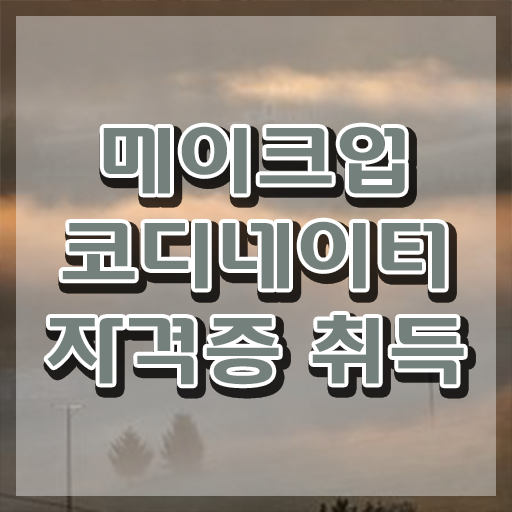  천안메이크업학원 , 메이크업코디네이터 자격증 합격한 팁 최단기간 취득한 과정