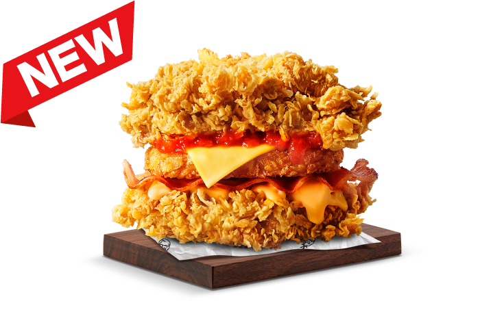  KFC 신메뉴 징거더블다운통다리! 버거 구성과 가격, 세트메뉴, 칼로리 정보 등 알아보기