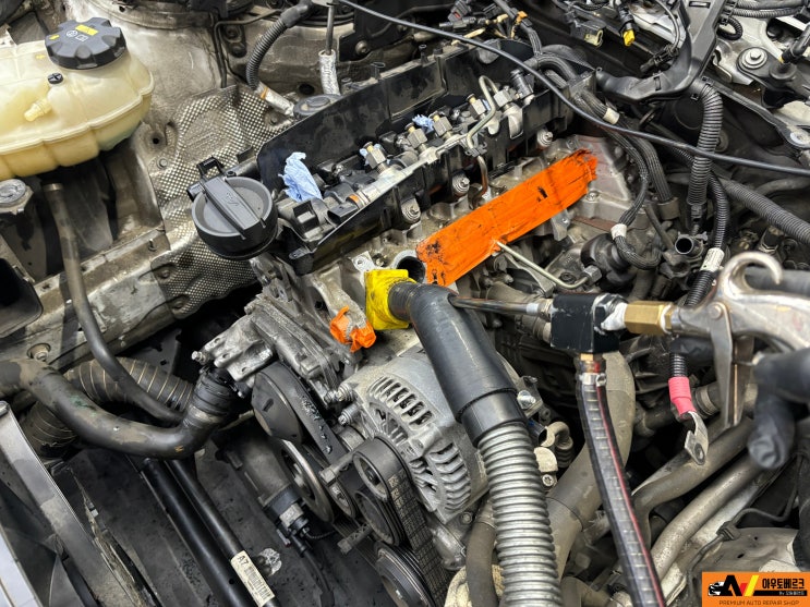  BMW 320Dㅣ배기 가스 냄새ㅣ가속시 휘파람 소리ㅣ터보 교환ㅣ흡기 클리닝ㅣDPF클리닝ㅣ미션 오일 교환ㅣ다산수입차정비소ㅣ별내수입차정비소ㅣ구리수입차정비소ㅣ