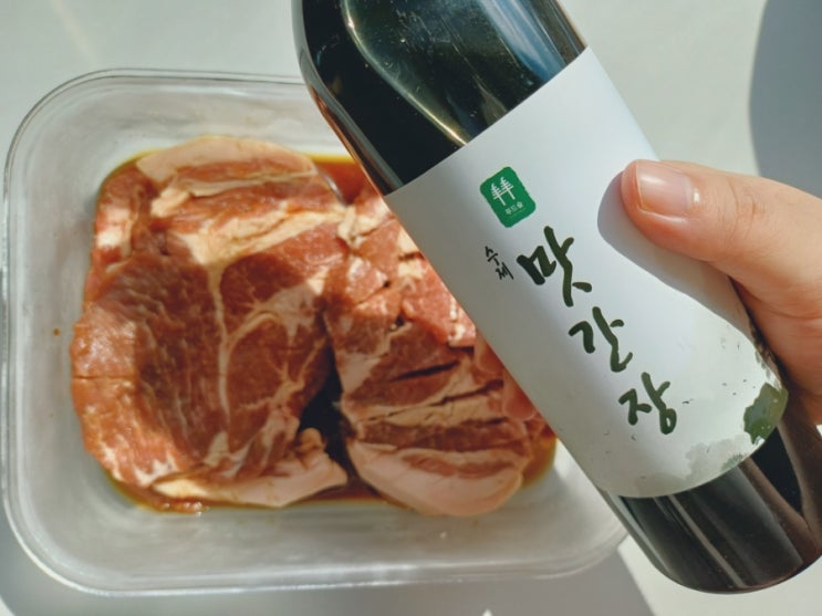  푸드숲 수제 맛간장 만능간장 하나면 모든 요리가 셀프 밀키트