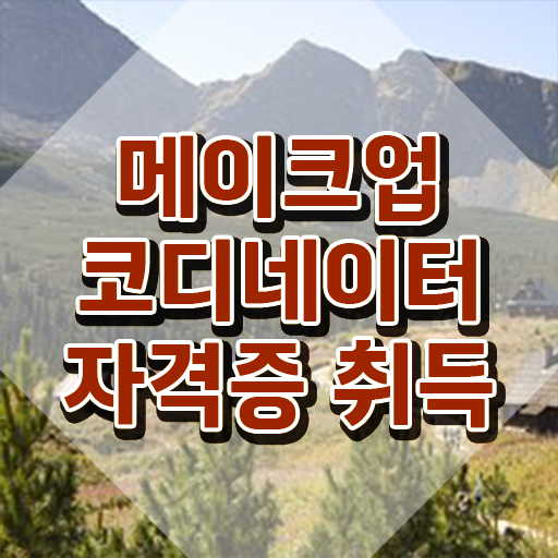  메이크업비용 , 메이크업코디네이터 자격증 1급,2급 동시에 취득한 정보 , 향후 전망