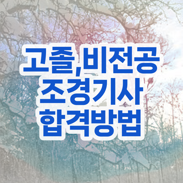  조경기사 응시조건 조경기사 취득자격 학점은행제로 간편하게 준비한 비법