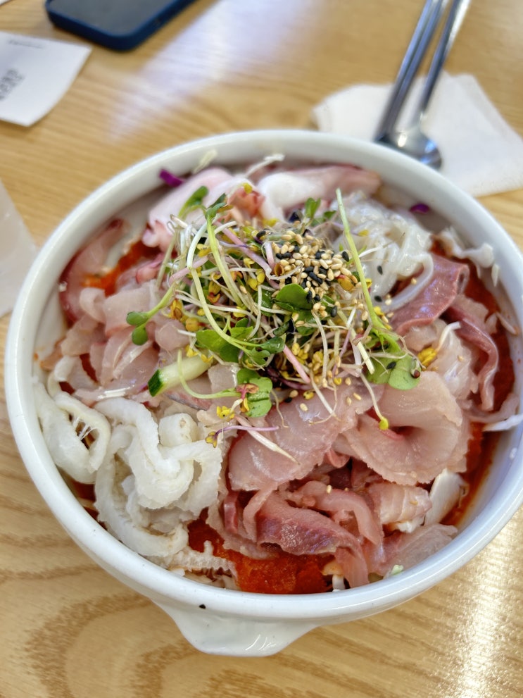  속초 물회 맛집 속초항아리물회 주말웨이팅 내돈내산 후기