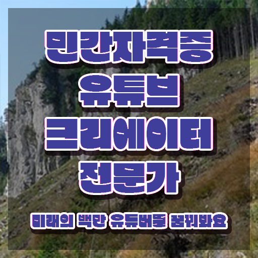  유튜브크리에이터전문가 특강 , 유튜브크리에이터전문가 자격증 준비한 방법 정보 퍼펙트 요약