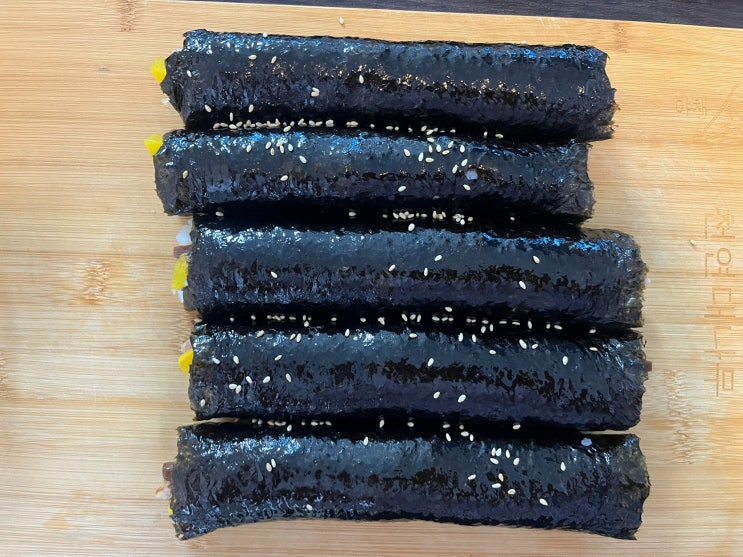  집에서 내 멋대로 만들어 먹는 우리 집 김밥