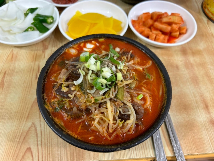  진주 토박이들이 사랑하는 중앙시장 순대 국밥 맛집 | 삼성분식
