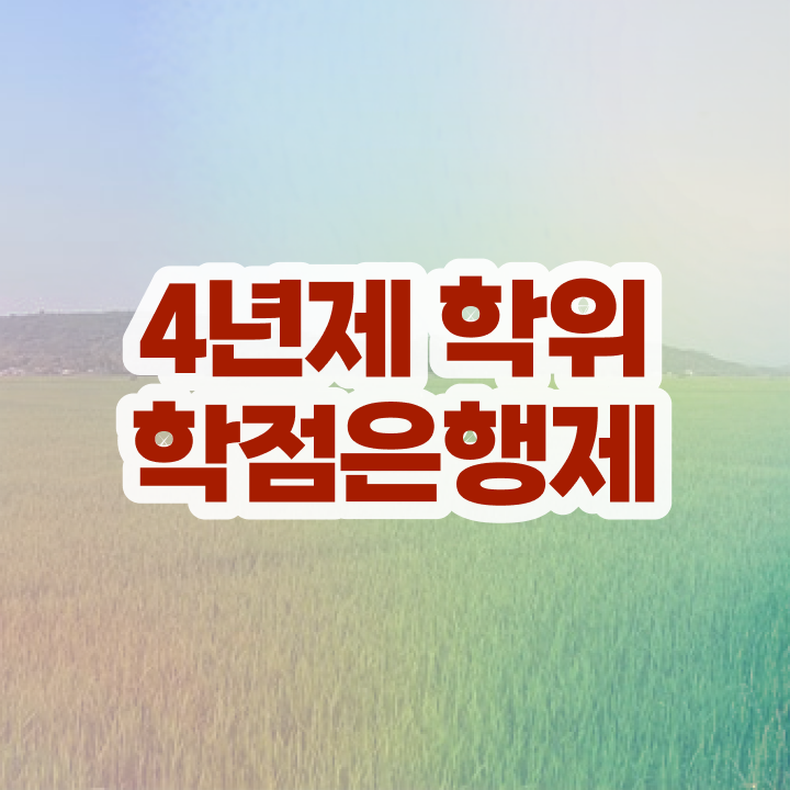  학점은행제 교육원 무자격 비전공자도 성공할 수 있어요