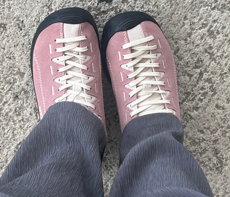 [킨 재스퍼 KEEN JASPER]24FW 로즈/밝은 핑크 250 리뷰 *사이즈팁!