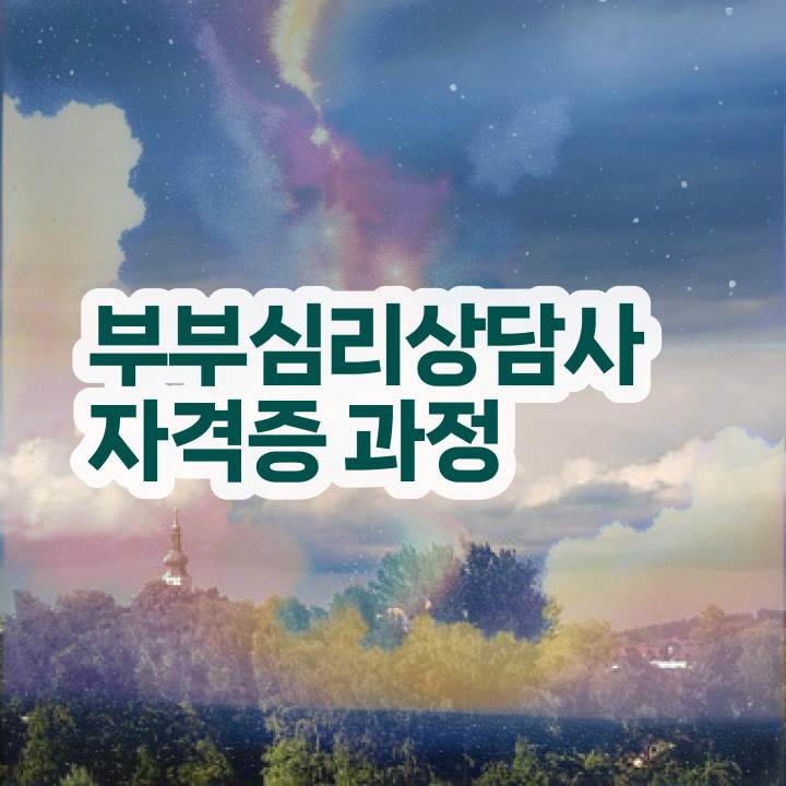  부부심리상담사자격증학원 , 부부심리상담사 자격증 취득한 노하우 정보 퍼펙트 요약