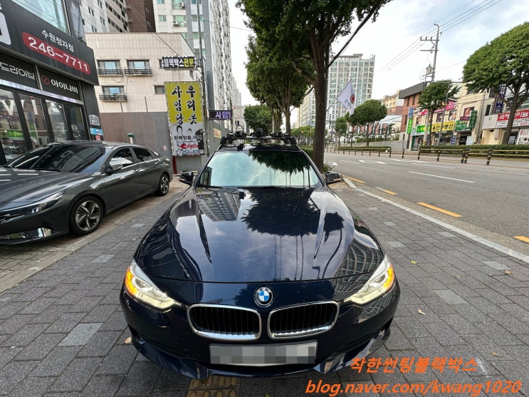  BMW F31 3시리즈 썬팅 재시공. 로얄시리즈 701시공.