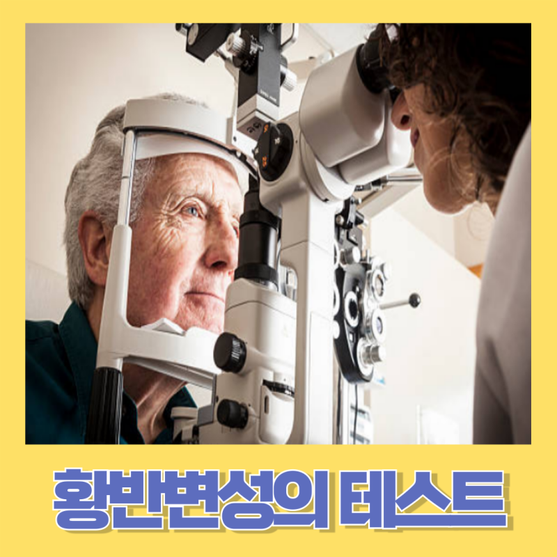 황반변성의 테스트 방법과 예방법