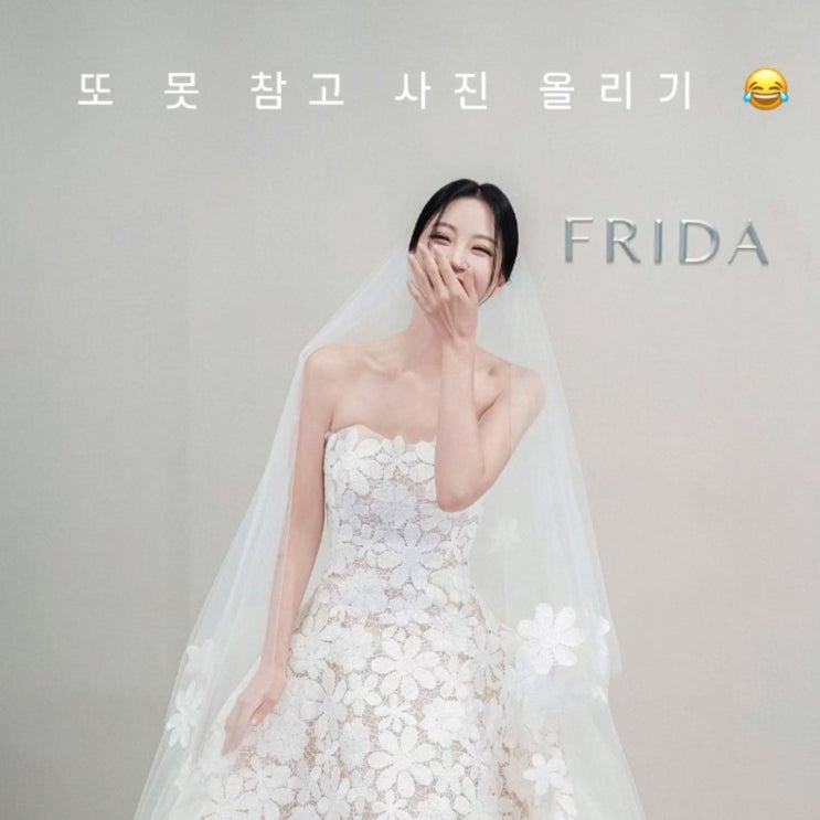  한예슬 못참고 올린 드레스 ( + 본식드레스 살펴보기)