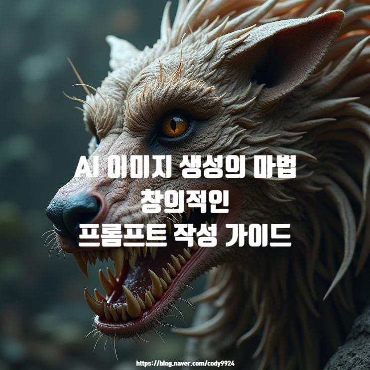  AI 이미지 생성의 마법, 창의적인 프롬프트 작성 가이드