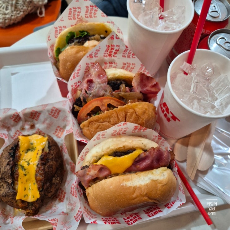  제주 애월 수제버거 맛집 :: 미트타운 딱새우 버거 내돈내산