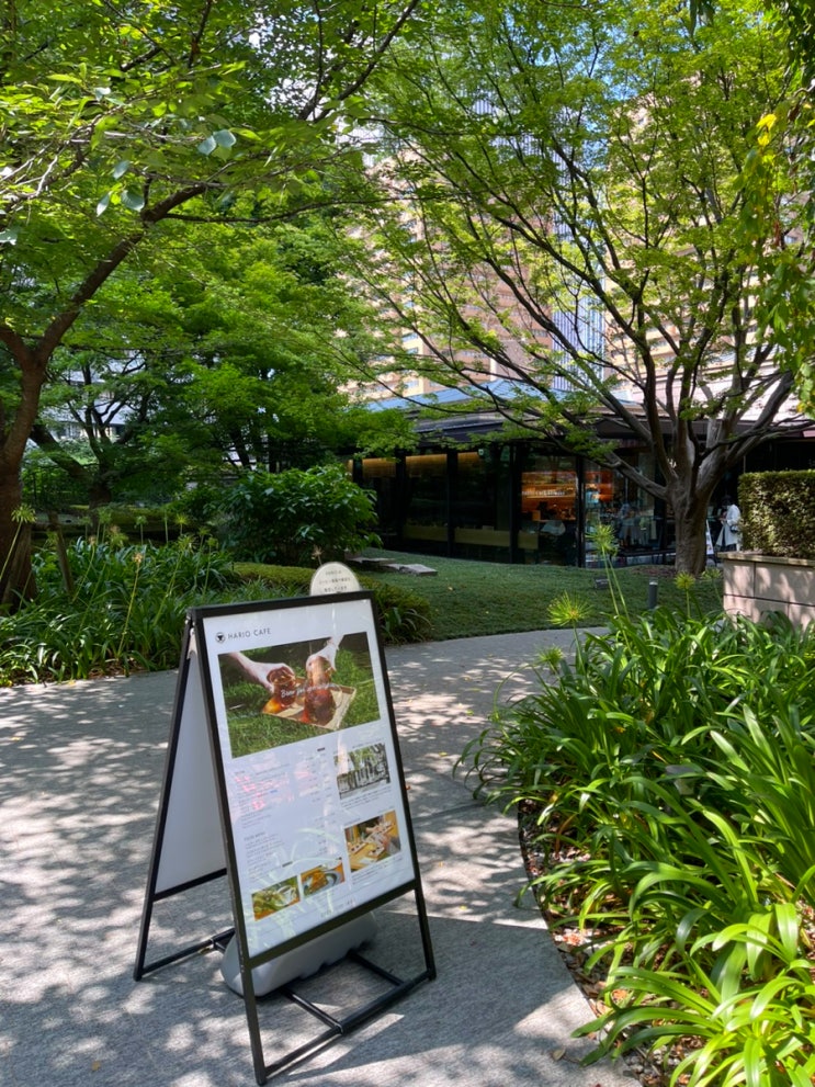  [일본 도쿄] 도쿄 카페 추천 하리오 카페(HARIO CAFE)  센오쿠하쿠코칸 도쿄