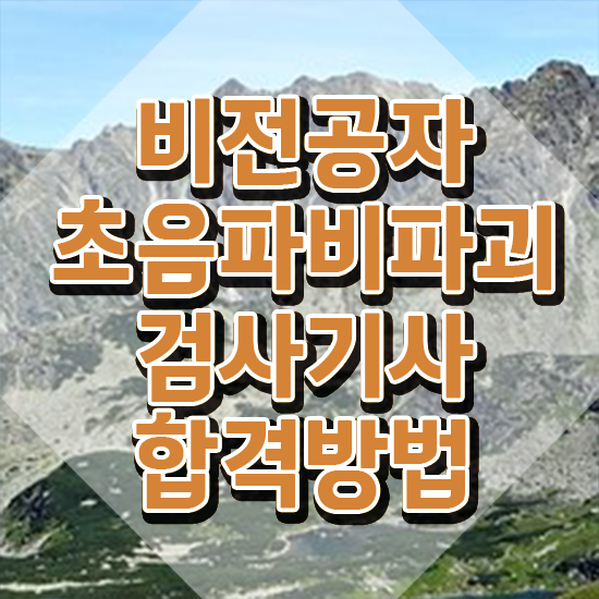  초음파비파괴검사기사 시험자격 온라인으로 쉽고 빠르게 완료한 과정