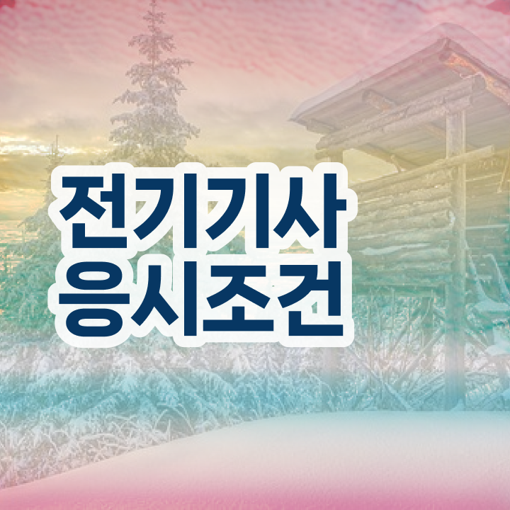  전기기사 시험 과목 전기기사 응시조건 집에서 온라인으로 간편하게 준비한 팁