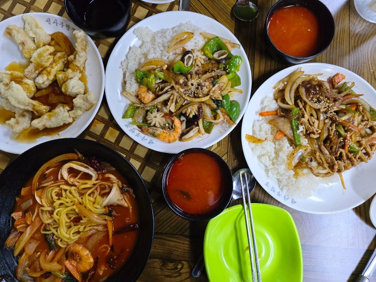  대전 석교동 맛집 중국집 선사부짬뽕 후기 (+잡채밥, 잡탕밥)