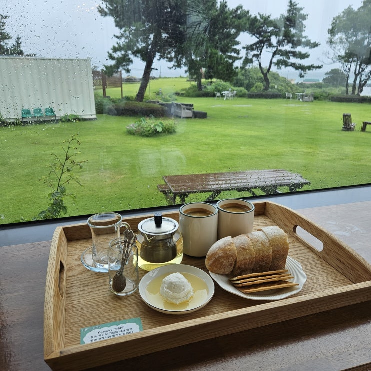  제주여행중 맛본 진한 카이막, 제주카페 쉬어갓