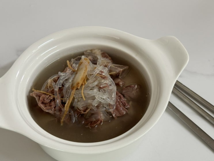  성내전통시장 궁중왕갈비탕 밀키트로 여름보양식 챙기기