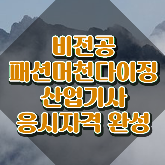  패션머천다이징산업기사 자격요건 온라인으로 단기간에 성공한 후기