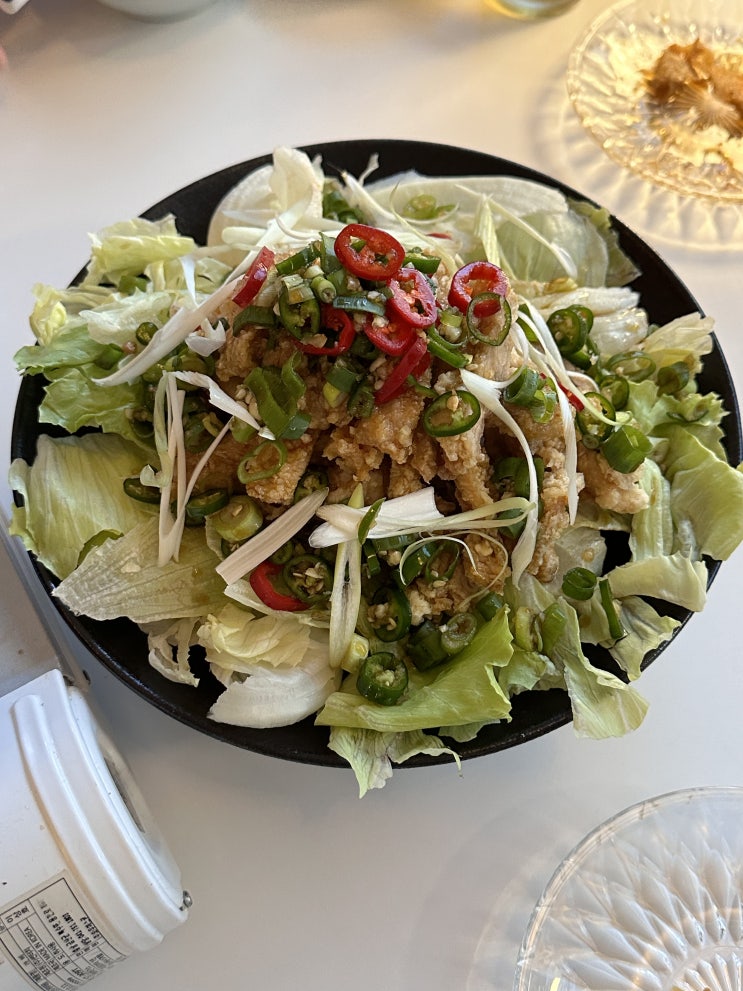  부산 전포 신상 술집 유린기 맛집 사온당