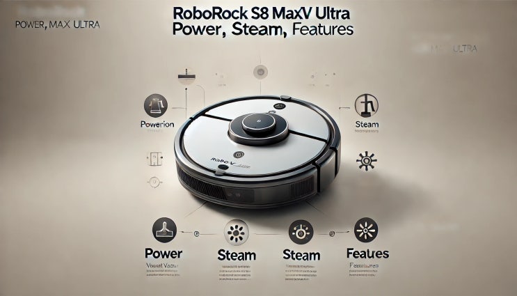  삼성 올인원 로봇청소기 추천 로보락 S8 MAXV Ultra 흡입력, 스팀 물걸레 겸용 기능, 단점