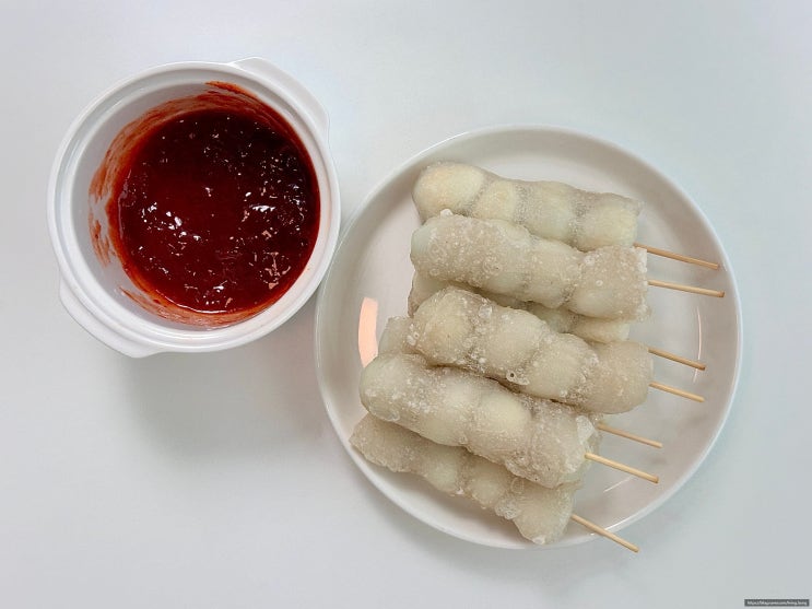  맥주 안주 라이스페이퍼 요리 메추리알 튀김 꼬치 만들기