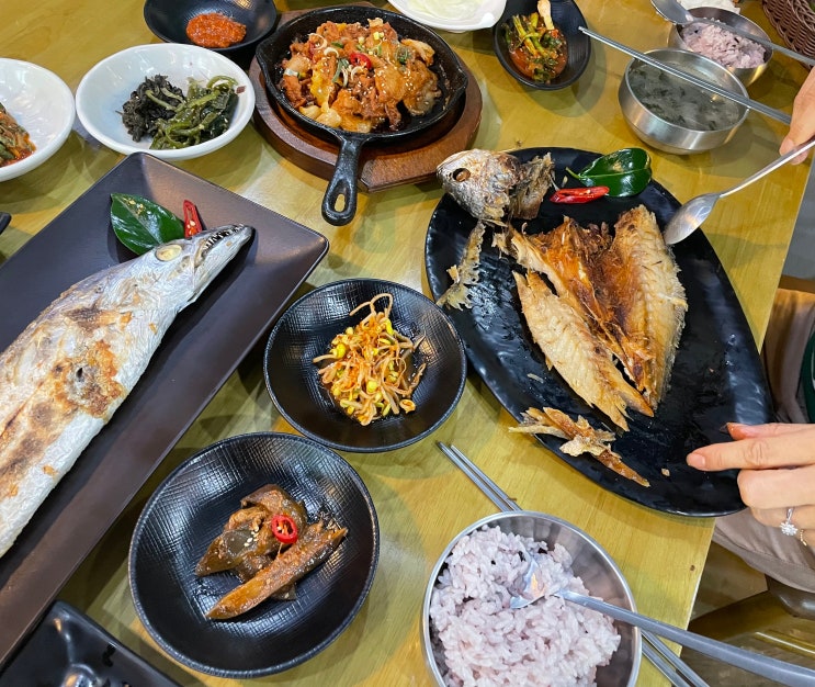  새마을금고 제주연수원 근처 한정식 맛집 단풍나무 제주애월