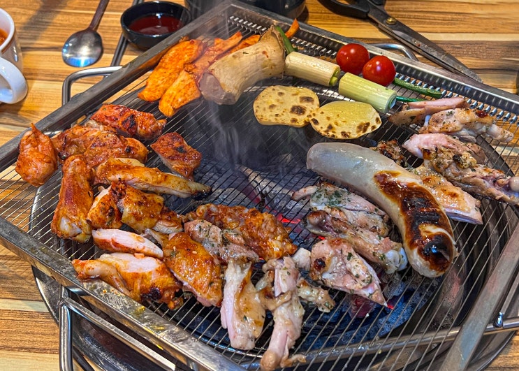  가산디지털단지 숯불닭갈비&더덕구이 맛집 으뜸명가 회식/모임추천