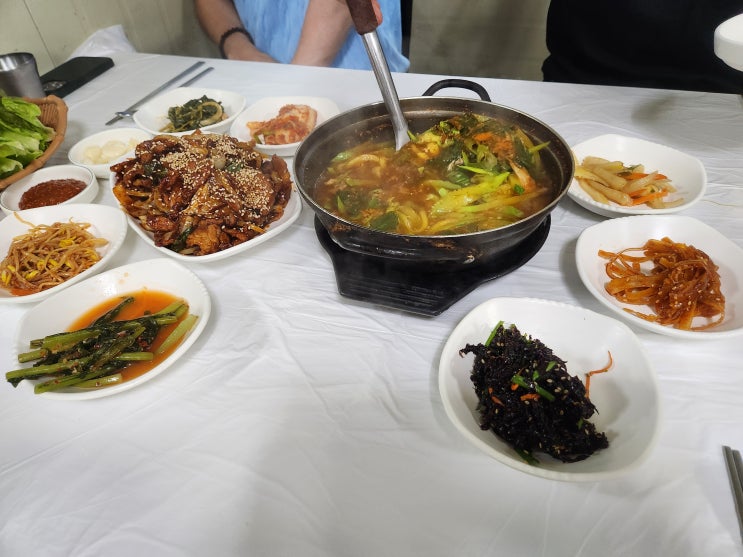 보성cc 맛집 내려가 가는 길에 있는 주월가든