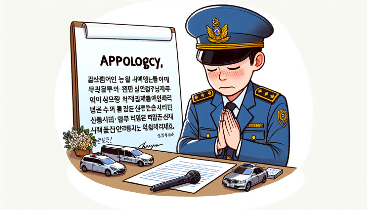 <b>충주맨</b> 사과 <b>경찰학교</b>생 <b>카풀</b> 금지 논란 <b>충주맨</b> 진심으로 사과