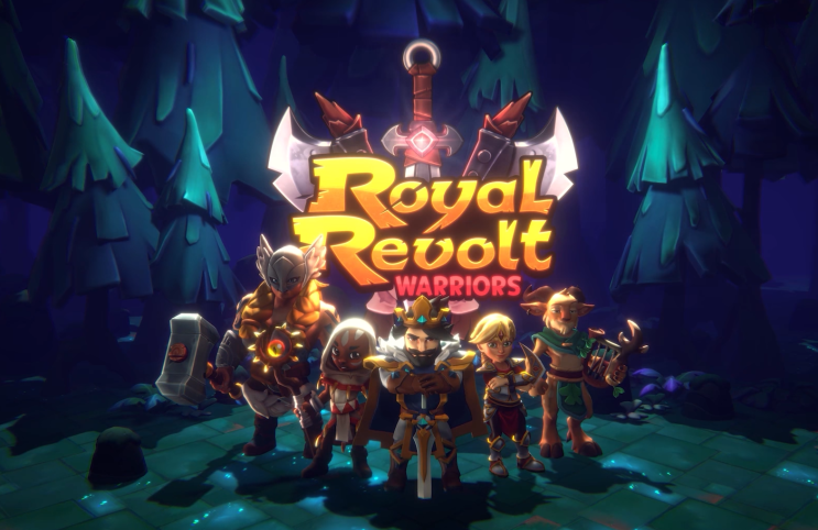  친구들과 왕국을 되찾자! - Royal Revolt Warriors