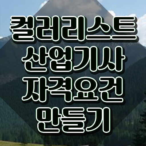  컬러리스트산업기사 필기 기간 컬러리스트산업기사 시험응시조건 인강만 듣고 쉽고 빠르게 완료한 전략