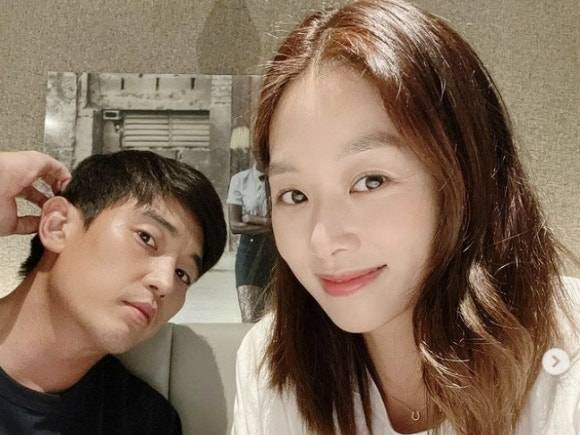 배우 장신영 인스타 프로필 강경준 카톡 논란 심경