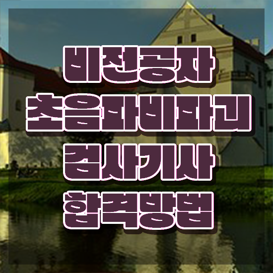  초음파비파괴검사기사 응시자격 집에서 온라인으로 4달 안에 끝낸 후기