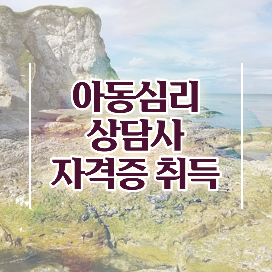  1급아동심리상담사전문교육원 , 아동심리상담사 자격증 20일 만에 합격한 비법 , 채용 정보