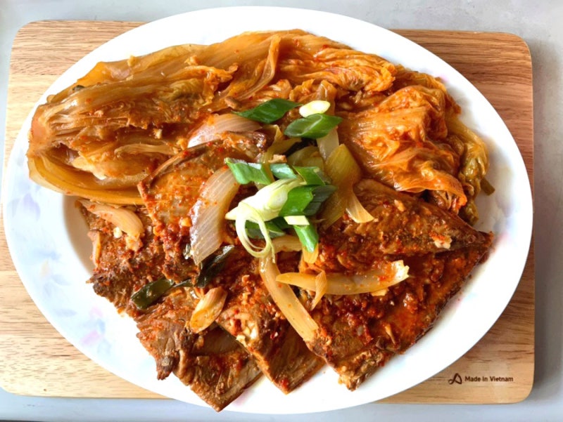 간고등어 김치찜 레시피 자반고등어 김치찜 만들기