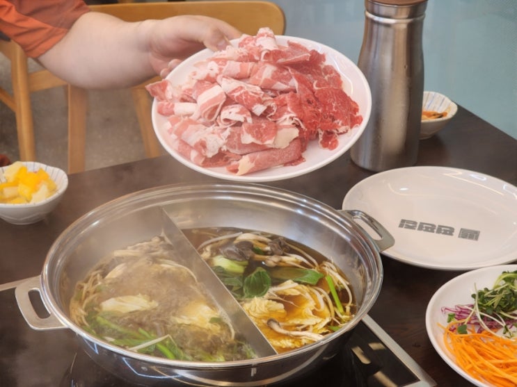  별내역맛집 저녁모임하기 좋았던 샤브샤브 무한리필 편편집 구리갈매점