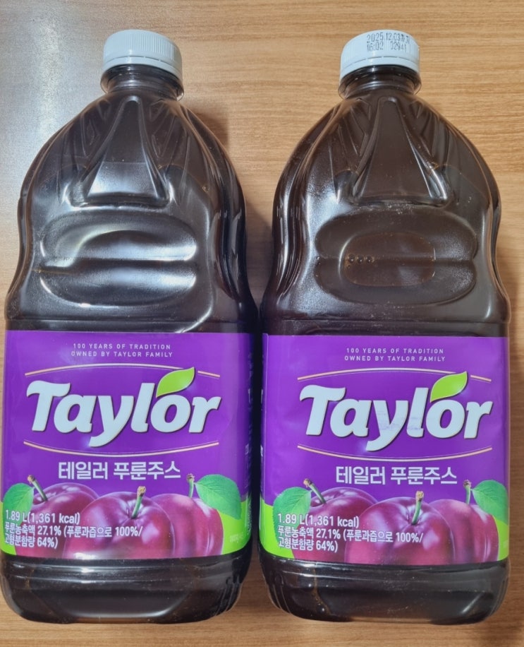  Taylor 테일러 푸룬 주스 풍부한 식이섬유 변비에 좋은 음료